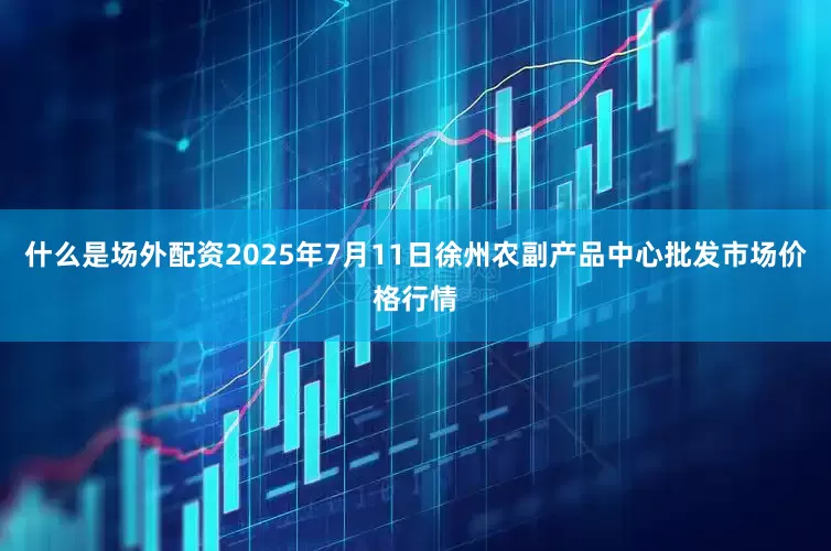 什么是场外配资2025年7月11日徐州农副产品中心批发市场价格行情