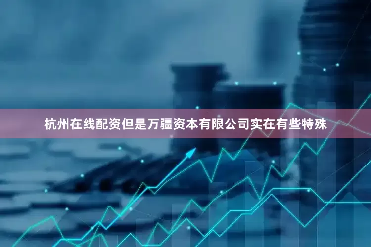 杭州在线配资但是万疆资本有限公司实在有些特殊