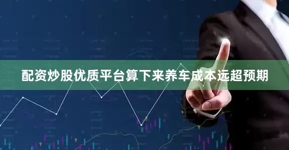 配资炒股优质平台算下来养车成本远超预期