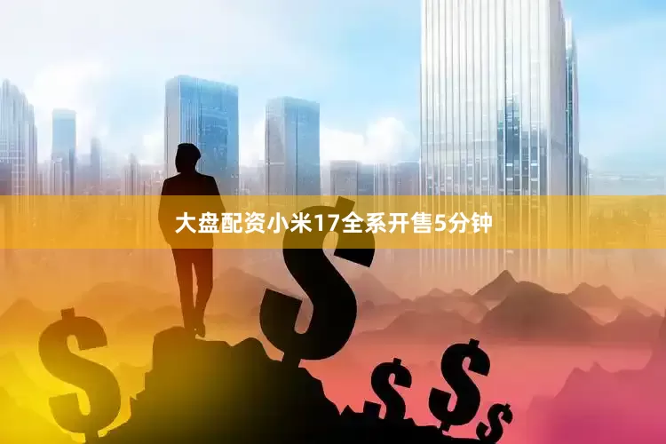 大盘配资小米17全系开售5分钟