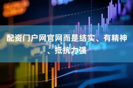 配资门户网官网而是结实、有精神、抵抗力强